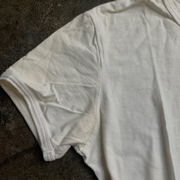 Vivienne Westwood Trees Save Lives Ringer T w/ Slight Tail and Embroidery Orb - Picture 9 of 11